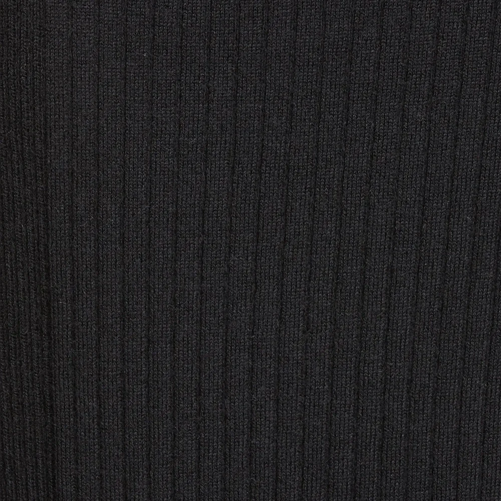 NWT  Frame Luxe Bell-Sleeve Sweater Black, size Medium - Picture 2 of 7